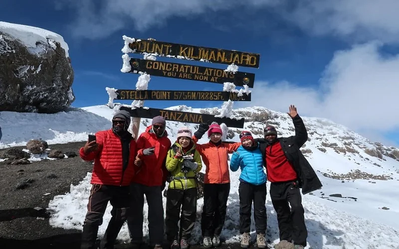 Day 4 of 5 Days Kilimanjaro climbing via Marangu At Horombo Hut